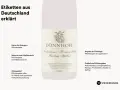 Erklärung deutscher Weinetiketten: DÖNNHOFF Riesling Spätlese, Niederhäuser Hermannshöhle. Hier lernt man, wie man ein Weinetikett lesen kann.