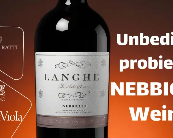 Flasche Nebbiolo Wein von Renato Ratti, Aurelio Settimo und CaViola. Unbedingt probieren!